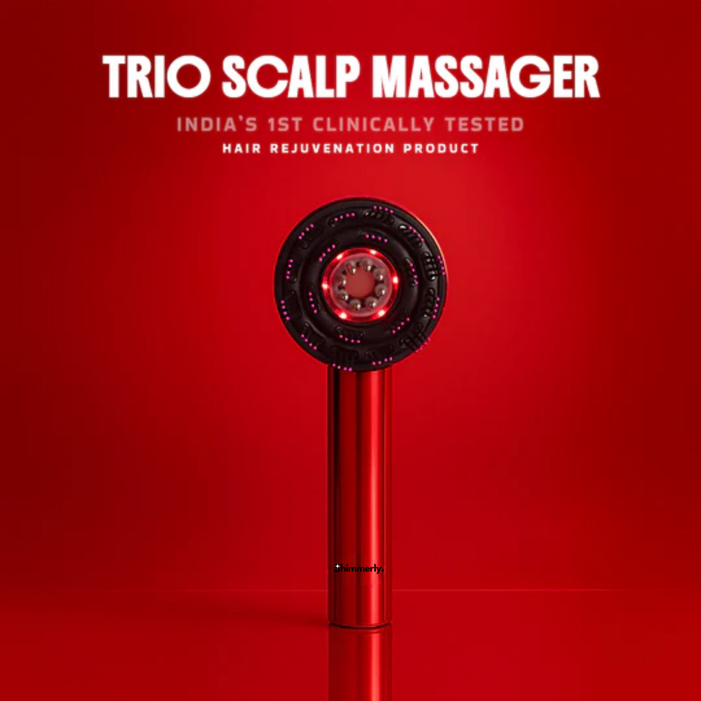 3 in 1 Red Light Therapy Hair Rejuvenation Oil Applicator & Comb | 1 Year Warranty